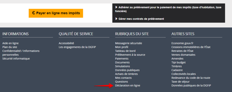 Comment corriger déclaration impôt 2019